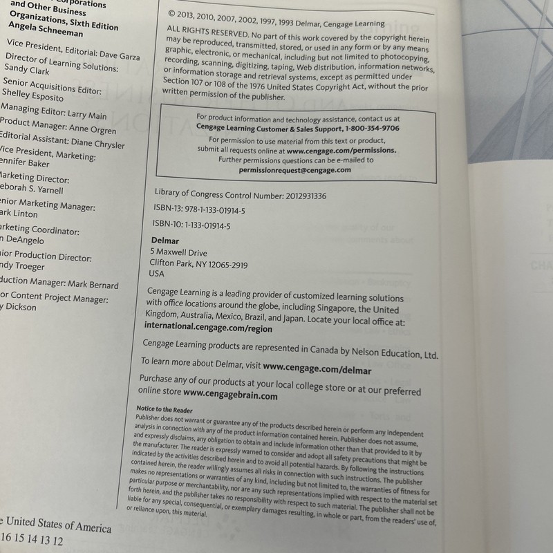 The Law of Corporations and Other Business Organizations Hardcover Textbook Book gallery