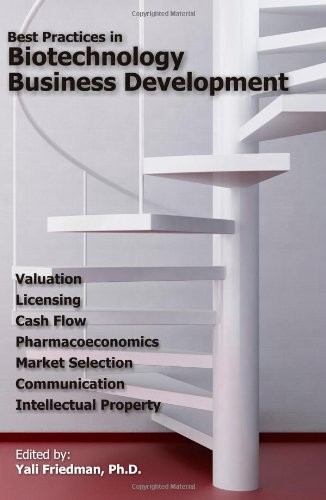 BEST PRACTICES IN BIOTECHNOLOGY BUSINESS DEVELOPMENT: By Yali Friedman **Mint**
