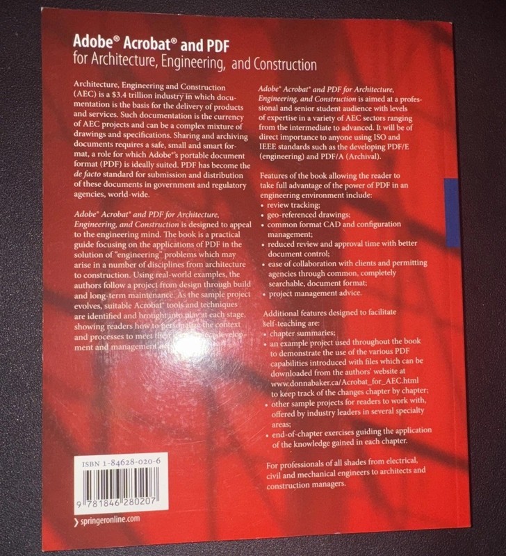 Adobe Acrobat and PDF for Architecture, Engineering, and Construction by Tom... gallery
