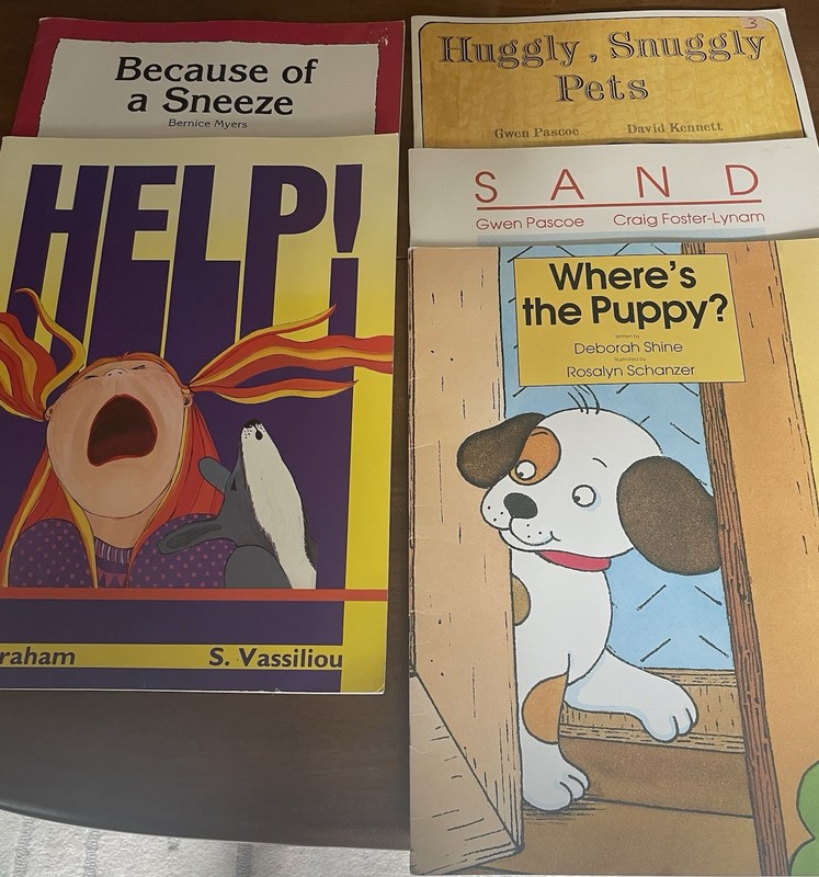 MacMillan Whole Language Oversized Easel Big Books, Lot of 5 Paperbacks, Good