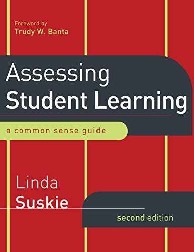 Assessing Student Learning: A Common – Paperback, by Suskie Linda – Very Good y