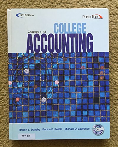 College Accounting by Robert L. Dansby