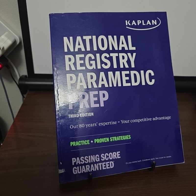 Kaplan National Registry Paramedic Prep: Test Study Guide & Practice 3rd Edition