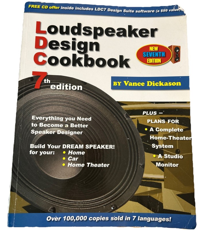 Loudspeaker Design Cookbook 7th Edition Vance Dickason