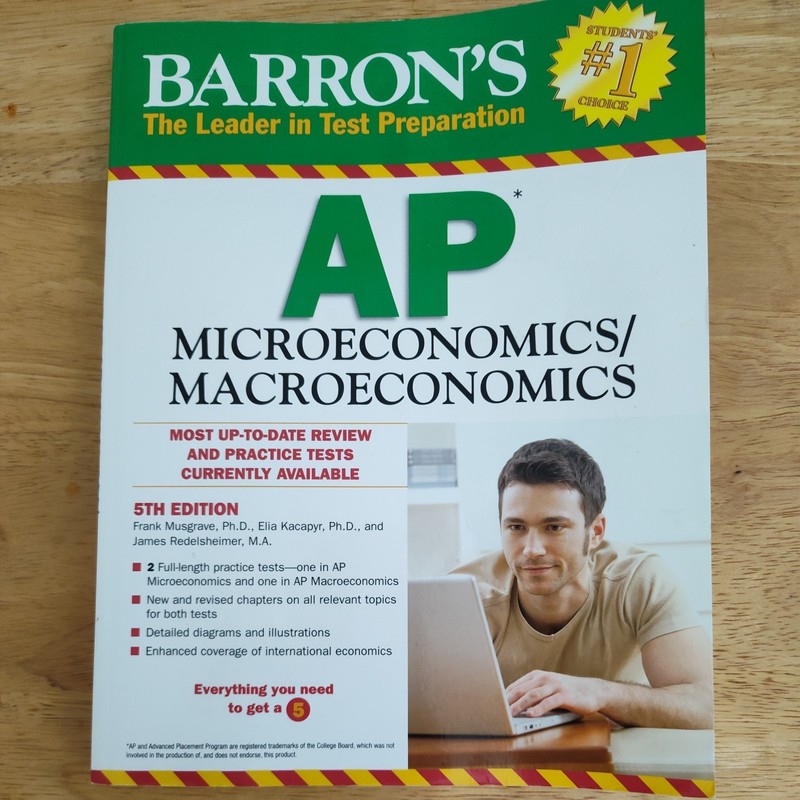 AP Microeconomics/Macroeconomics by James Redelsheimer, Frank Musgrave and Elia