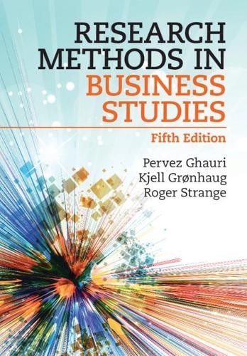 Pervez Ghauri Roger Strange Kjell Gr Research Methods in Business S (Paperback)