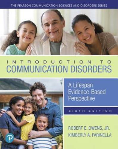 Introduction to Communication Disorders: A Lifespan Evidence-Based Perspe – GOOD