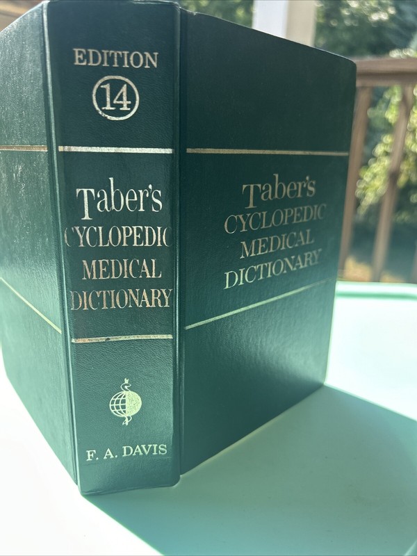 Taber's Cyclopedic Medical Dictionary - Hardcover, F A Davis Company gallery