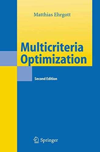 Multicriteria Optimization - Hardcover, by Ehrgott Matthias - Very Good