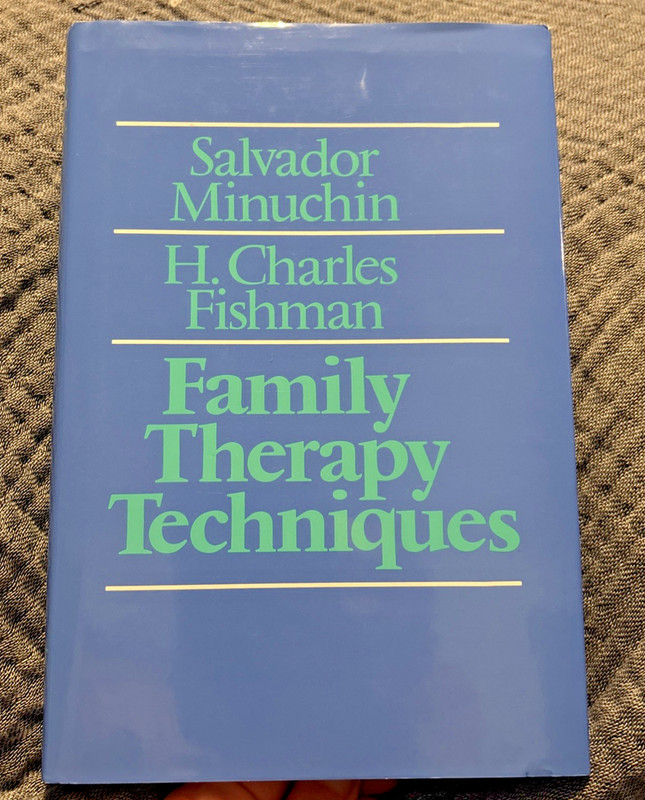 Family Therapy Techniques – Hardcover By Minuchin, Salvador – excellent
