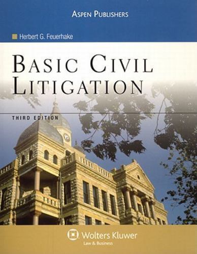 Basic Civil Litigation [Connected eBook with Study Center] (Aspen College)