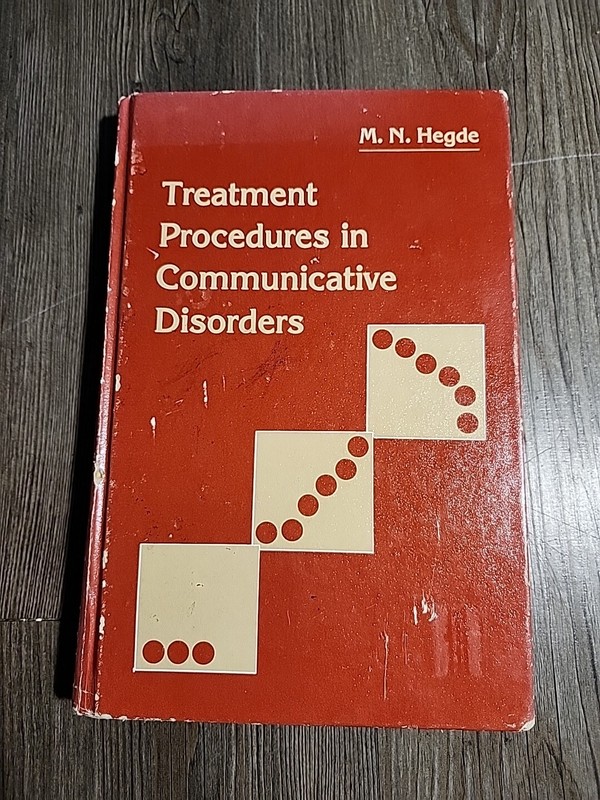 Treatment Procedures in Communicative Disorders by M. N. Hegde (Hardcover,…