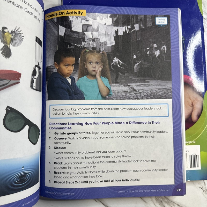 Grade 2 Florida Science & Social Studies Books Bundle McGraw Hill TCI gallery