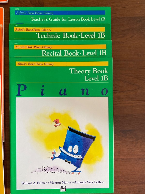 Alfred's Basic Piano Library Set 18 Theory Recital Lesson Composition Prep Cours gallery