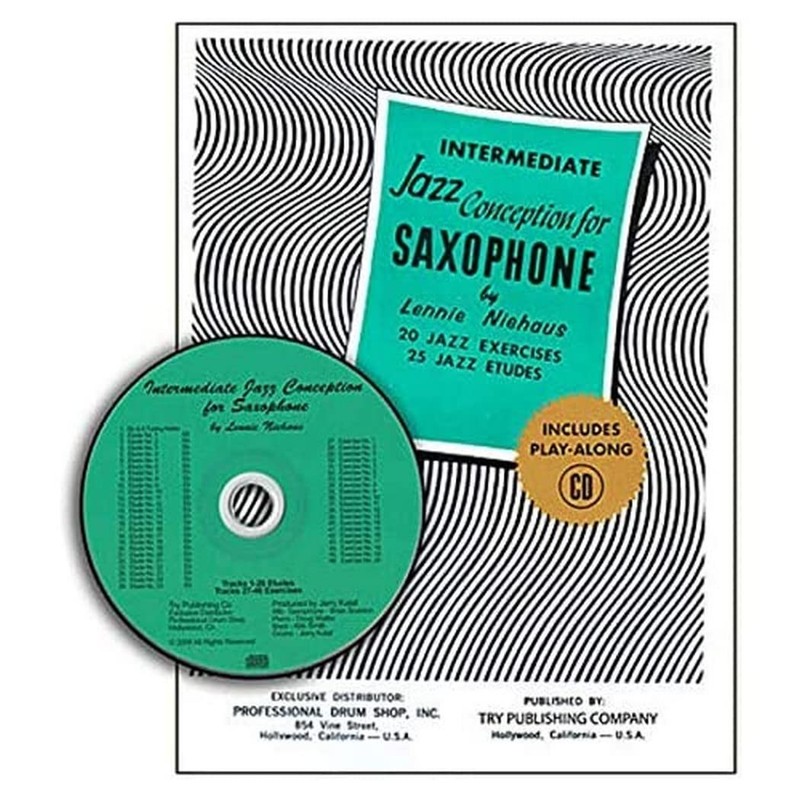 TRY1059 – Intermediate Jazz Conception Saxophone – 20 Jazz Exercises 25 Jazz…