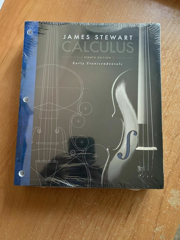 Calculus Early Transcendentals James Stewart 8th Ring Bound IN SHRINK WRAP