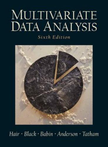 Multivariate Data Analysis by Rolph E. Anderson, Ronald L. Tatham and William…