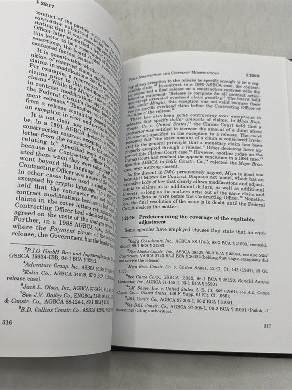 Government Contract Changes Third Edition Volume 2 Law Book By Nash & Feldman gallery