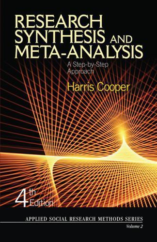 Applied Social Research Methods Ser.: Research Synthesis and Meta-Analysis :…