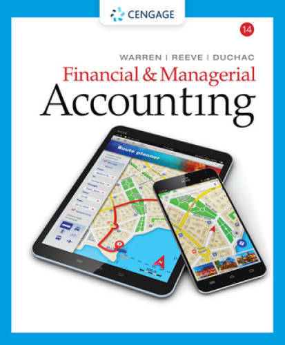 Financial & Managerial Accounting – Hardcover By Warren, Carl – GOOD