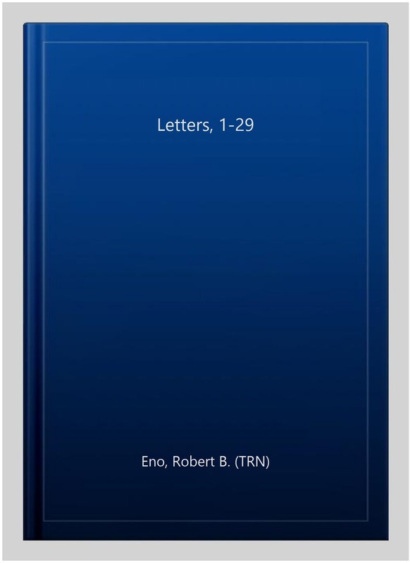 Letters, 1-29, Paperback by Eno, Robert B. (TRN), Like New Used, Free shippin... gallery