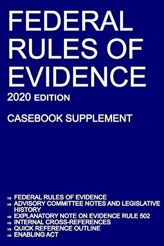 Federal Rules of Evidence; 2020 Edi…, Michigan Legal