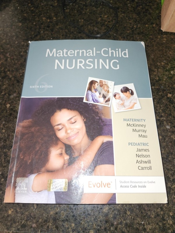 Maternal-Child Nursing – Paperback – ACCEPTABLE 6th Edition Pediatric