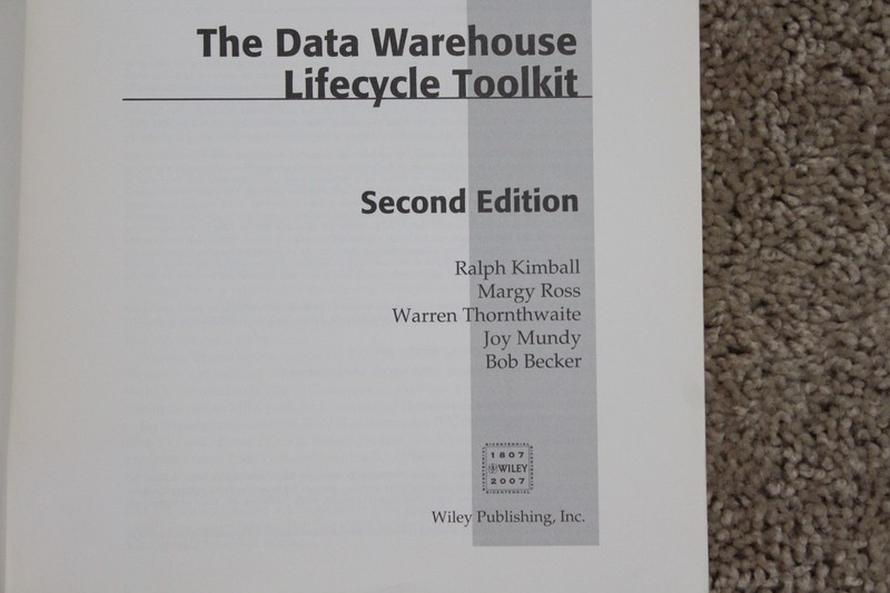 THE DATA WAREHOUSE LIFECYCLE TOOLKIT Second Edition gallery