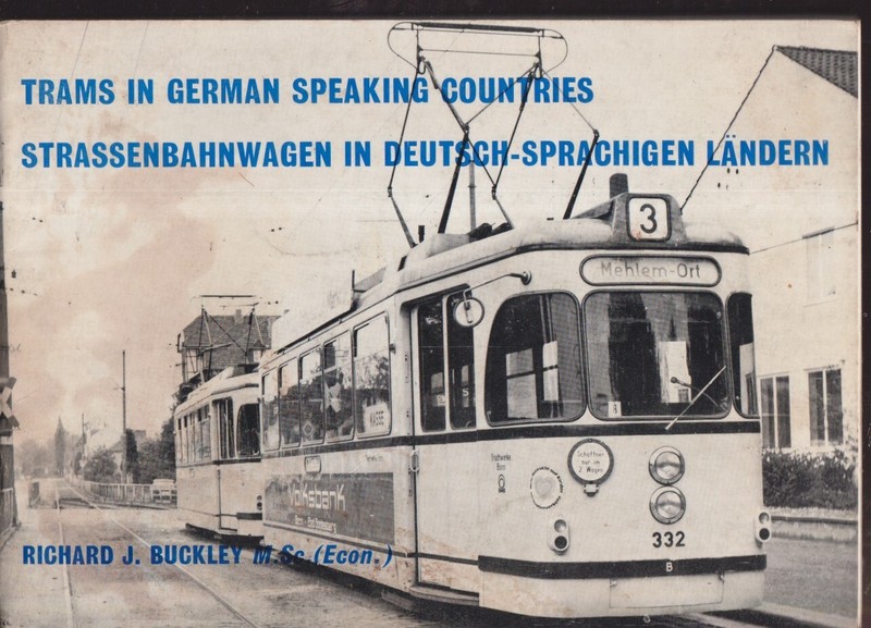 Trams in German-speaking Countries by R.J. Buckley (Paperback, 1977)