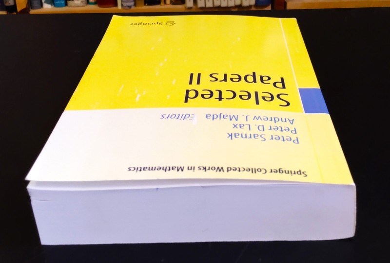 SELECTED PAPERS II (Springer Collected Works in Mathematics) - Sarnack, Lax, etc gallery
