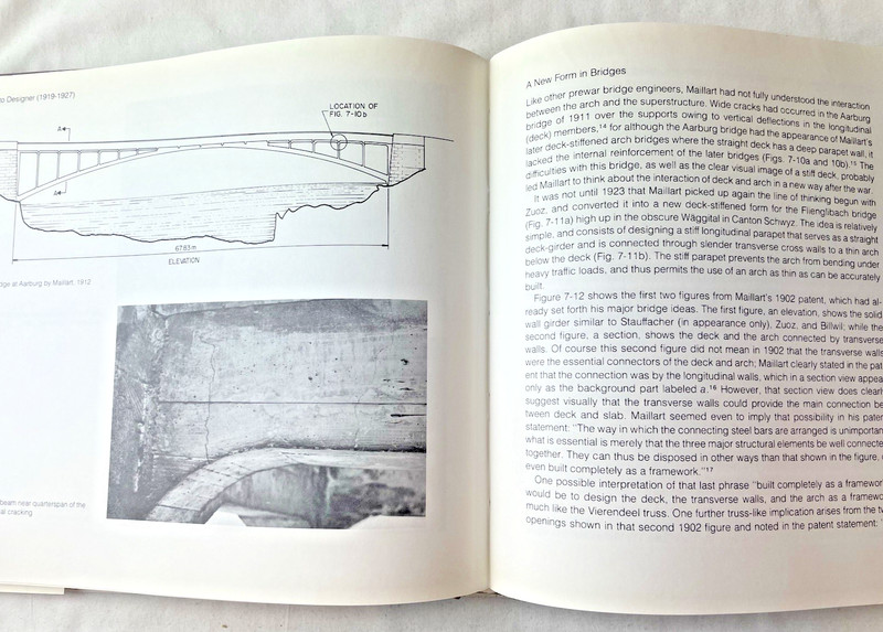 Robert Maillart's Bridges: The Art of Engineering by David P. Billington HC DJ gallery