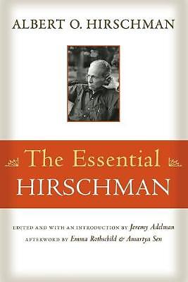 The Essential Hirschman – 9780691165677