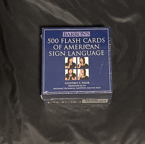 Barron's 500 Flash Cards of American Sign Language (Cards) gallery