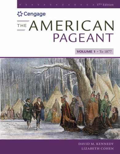 The American Pageant, Volume I – Paperback, by Kennedy David; Cohen – Acceptable