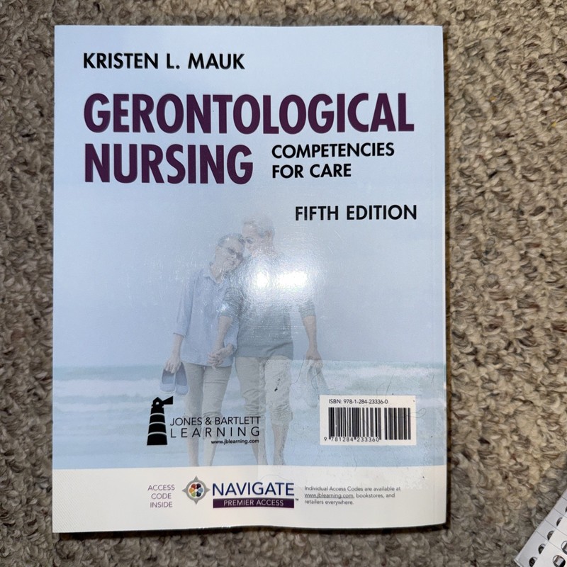 Gerontological Nursing : Competencies for Care by Kristen L. Mauk (2022,... gallery