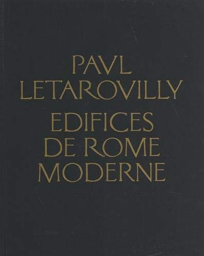 EDIFICES DE ROME MODERNE (CLASSIC REPRINTS) By Paul Letarouilly **BRAND NEW**