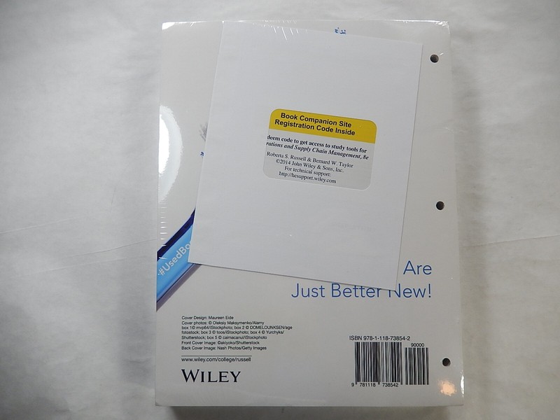 Operations and Supply Chain Management by Russell & Taylor, 8th Edition, Binder gallery