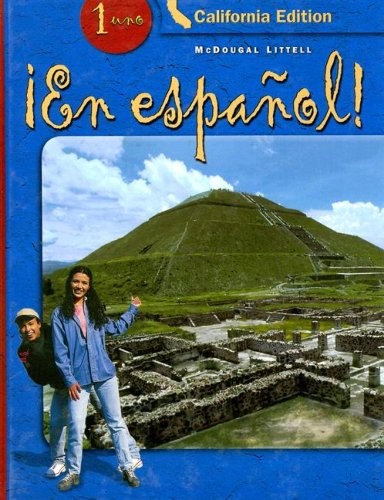 EN ESPANOL! CALIFORNIA, STUDENT EDITION, LEVEL 1 (SPANISH By Mcdougal Littel