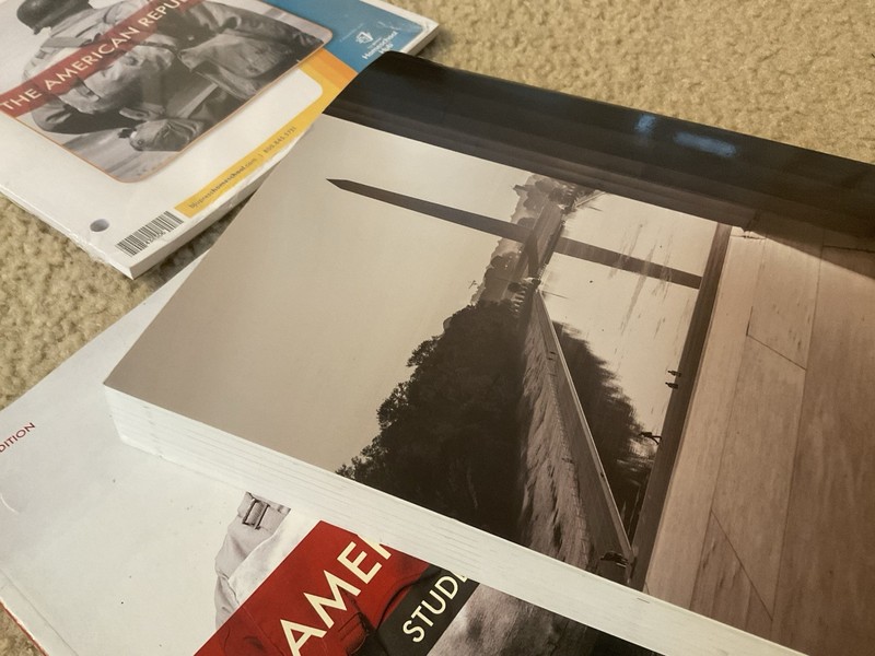The American Republic History Textbook + Student Activities & Handouts Bju PB gallery