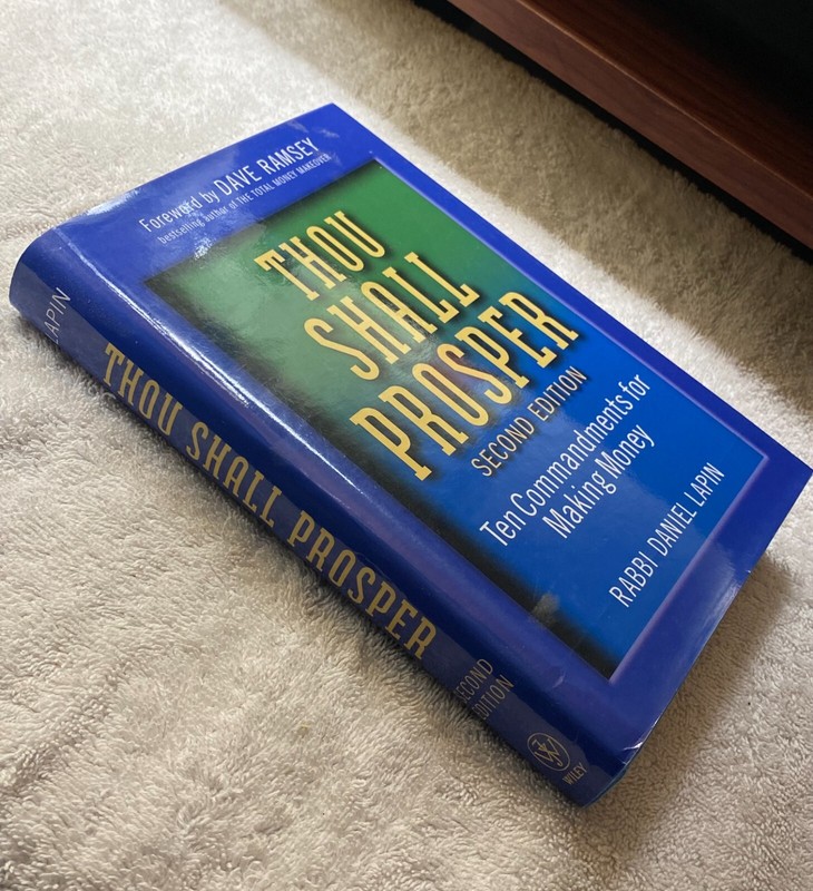 Thou Shall Prosper: Ten Commandments for Making Money by Lapin, Rabbi Daniel gallery