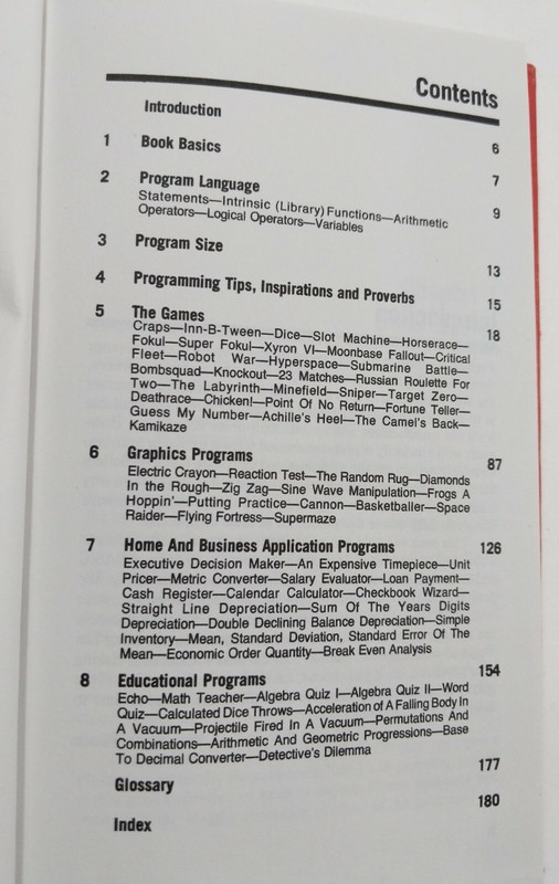 67 Ready-To-Run Programs in BASIC: graphics, home & business, education, games gallery