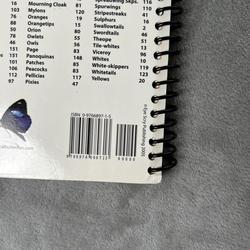Butterflies of Northeast Mexico, Photographic List, Garwood, Lehman 2nd Edition gallery