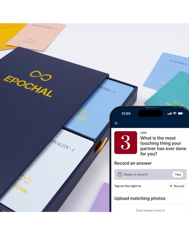 Epochal: Story of Your Life - 156 Smart Life Story Interview Cards - New