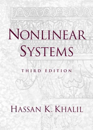 Nonlinear Systems, Khalil, Hassan, Good Book
