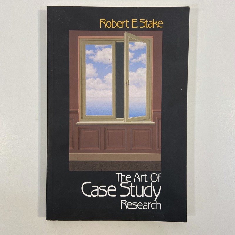 Art of Case Study Research Methods 1995 Sage Publications TPB Robert Stake VGC
