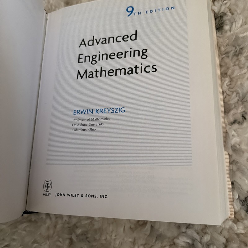 Advanced Engineering Mathematics by Erwin Kreyszig (2005, Hardcover) gallery