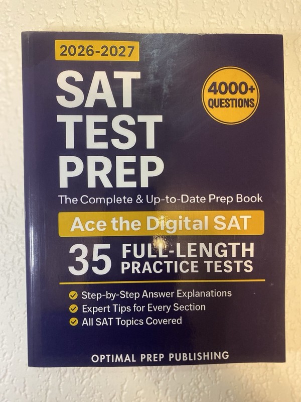 SAT Test Prep: the Complete & Up-To-Date Prep Book w/ Full-Length Practice Tests