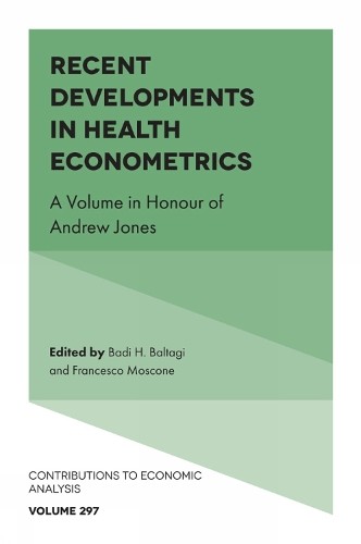 Badi H. Baltagi Recent Developments in Health Econometrics (Hardback)