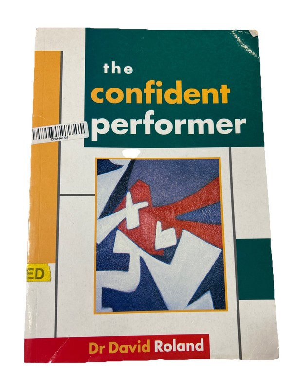Confident Performer by David Roland (1998, Trade Paperback)