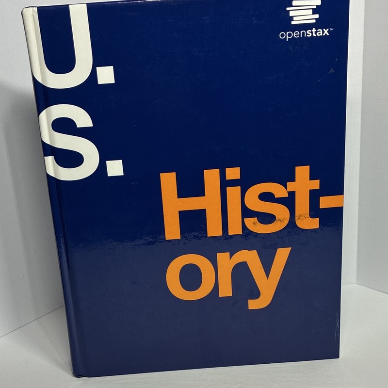 OpenStax U.S. History Hardcover Textbook 2015 Corbett Janssen Lund College